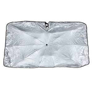 All Set Silver Car Umbrella Sunshade