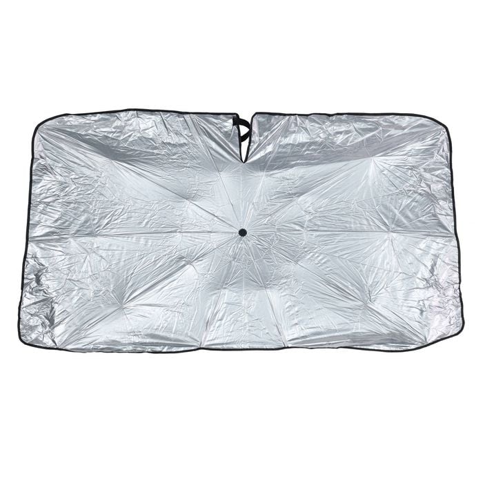 All Set Silver Car Umbrella Sunshade
