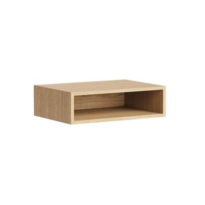 Kaboodle 800-899mm Honey Oak Customisable Deep Infill Open Shelf