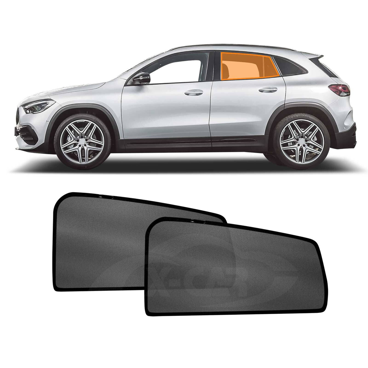 Rear Window Sun Shade for Mercedes-Benz GLA 2020-Onwards Car Sun Blind ...