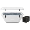 Regen8 370l Polarchill Cold Plunge Ice Bath With T2s Chiller Unit (white)