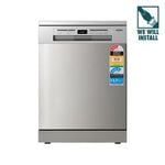 Esatto 60cm Stainless Steel 15 Place Settings Dishwasher WELS 4.5 Star 12.7L Per Wash