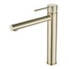 Mondella Resonance 35mm Brushed Brass Vessel Basin Mixer