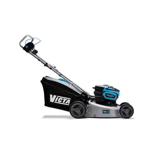 VICTA 36V 2 x 18V Mightycut Brushless Steel Deck 18 Lawn Mower Kit With 2 x 5.0AH Batteries 2691857 Bunnings Australia