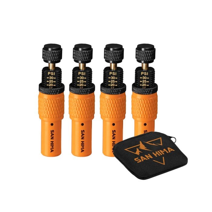 San Hima 4X Tyre Deflators Air Deflator 10~30 PSI Tire Valve Core Tool Portable