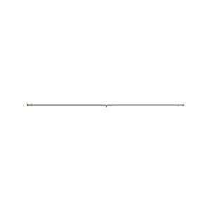 Windoware 1300 - 2400mm 16/19mm Satin Austin Adjustable Metal Curtain Rod