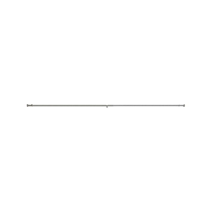 Windoware 1300 - 2400mm 16/19mm Satin Austin Adjustable Metal Curtain Rod