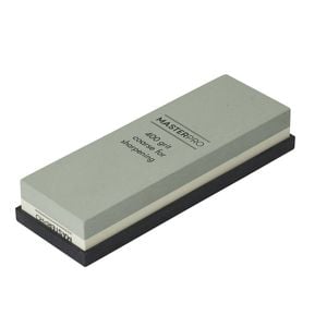 Masterpro Dual Sharpening Whetstone Multi-coloured 18x6.5x3cm/400 & 1000 Grit