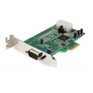 Startech.com 1-port Pci Express Rs232 Serial Adapter Card - Pcie Serial Db9 Controller Card 16550 Uart - Low Profile