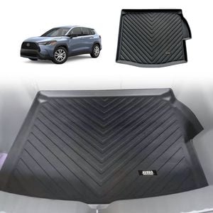 AUSGO Boot Liner for Toyota Corolla Cross Hybrid 2022-Onwards Cargo Trunk Mat Boot Mat