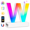 MAGNETIC LED LIGHT LETTER W
