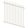 ProtectorAl 350 - 1200 x 1200mm Surfmist Picket Raked Up to 15º Top Pool Fence Panel