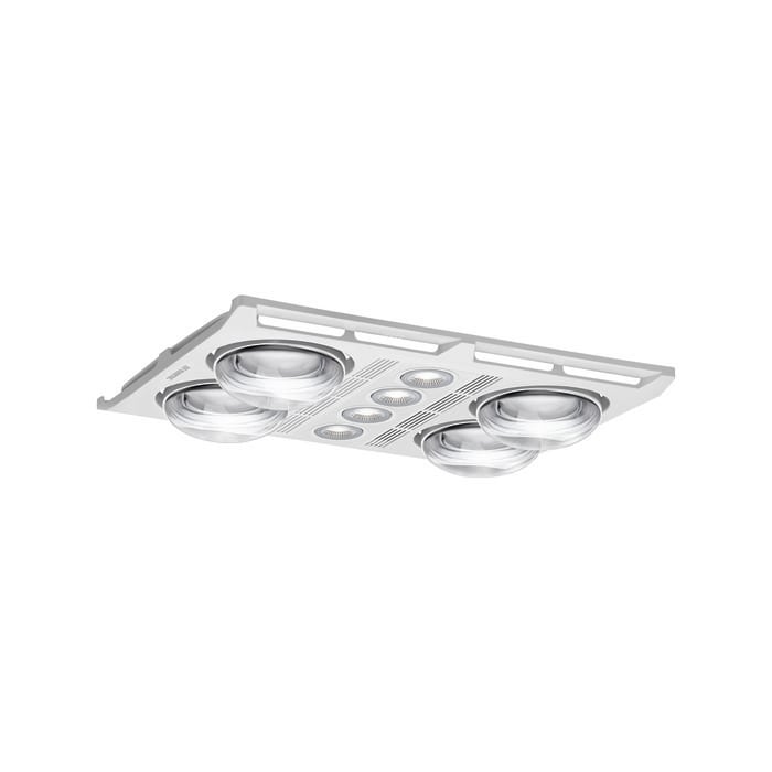Martec 40W Profile Plus 4 Bathroom Heater Exhaust Fan And Light