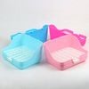YES4PETS Small Rabbit Guinea Pig Potty Training Tray Pet Puppy Toilet Trays Loo Pad Mat