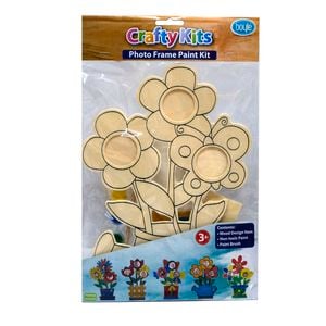Boyle Assorted Designs Photo Frame with Display Stand Paint Kit
