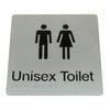 Bradley Unisex Toilet Braille Sign