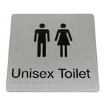 Bradley Unisex Toilet Braille Sign