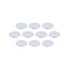 10PK Quartet 20mm Magnet Buttons For Magnetic Board - White