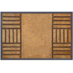 Madras Link Rubber Coir Outdoor Mat