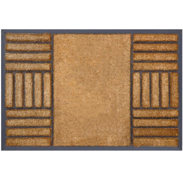 Madras Link Rubber Coir Outdoor Mat