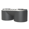 Melro Tanks 4000L Monument Squat Slimline 4010 Poly Water Tank