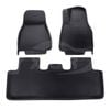 3D All Weather Car Mat Anti-Slip Waterproof Floor Liner Complete Set for Tesla Model Y 2022-2025