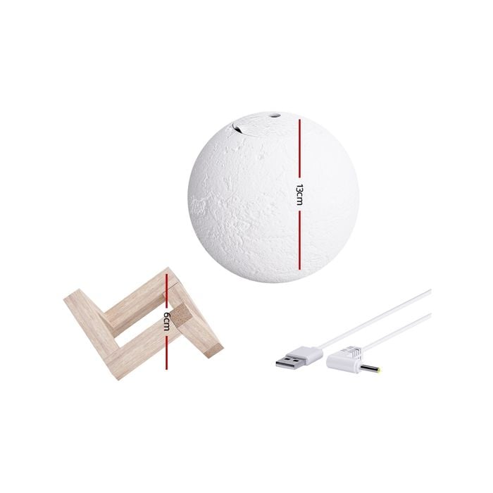 Aromatherapy Diffuser Essential Oil Aroma Air Humidifier LED Moon Lamp Bunnings Australia
