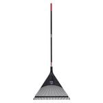 Trojan 610mm Leaf Rake with Spreader Bar Steel Handle