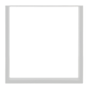Rapid 732 x 700 x 50mm White Belize Steel Tube Table Leg