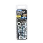 Zenith 3/8" Zinc Plated Nyloc Nuts - 10 Pack