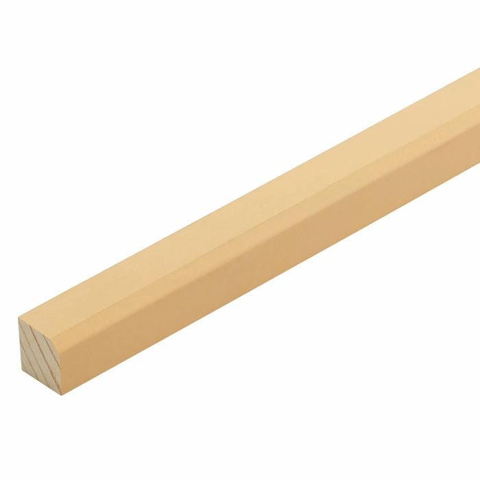 18 x 18mm x 2.7m  4 Sides Board Arrised Dressed FJ H3.1 Pre-Primed Pine