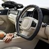 Australian Goose Steering Wheel Cover for Mercedes-Benz E-Class 2002 - 2009 (Sedan W211) D-shape Black