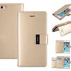 Goospery Rich Diary case for iPhone 15 - Gold