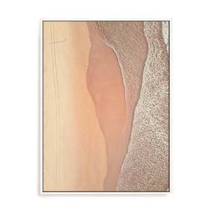 Artey | From Above 4 - Framed Canvas - White Frame - 60 x 80cm