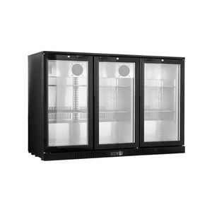 LCE 330L Three-Door Hinged Door Bar Fridge – 1350 x 538 x 850 mm (W x D x H)