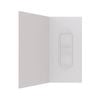 Stein 900 x 900 x 2000mm White 2-Sided Side Moulded Wall Shower Liner 