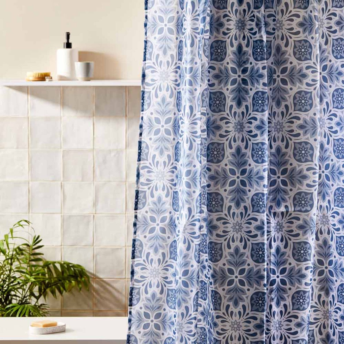 MyHouse Morocco Shower Curtain - Bunnings Australia