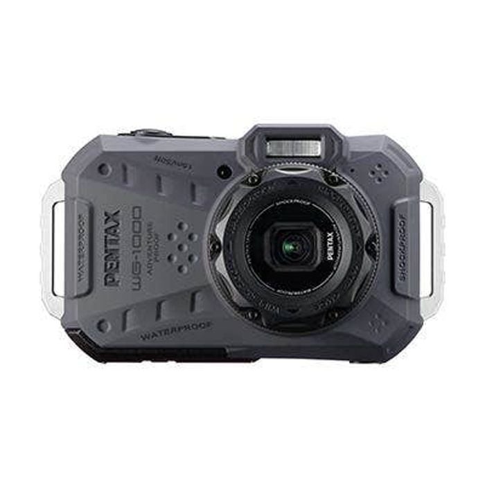 Pentax Wg-1000 Waterproof Compact Camera - Gray