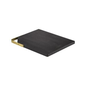 Orson Square 30x25cm Acacia Serving Board Tray - Black
