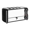 Rowlett Esprit 4 Slot Toaster Jet Black With Elements And Sandwich Cages 207x398x237mm Commercial Kitchen Cooking Equipment