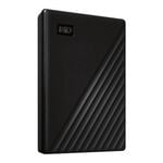 Western Digital My Passport 5TB Portable Hard Drive - Black [WDBPKJ0050BBK-WESN]