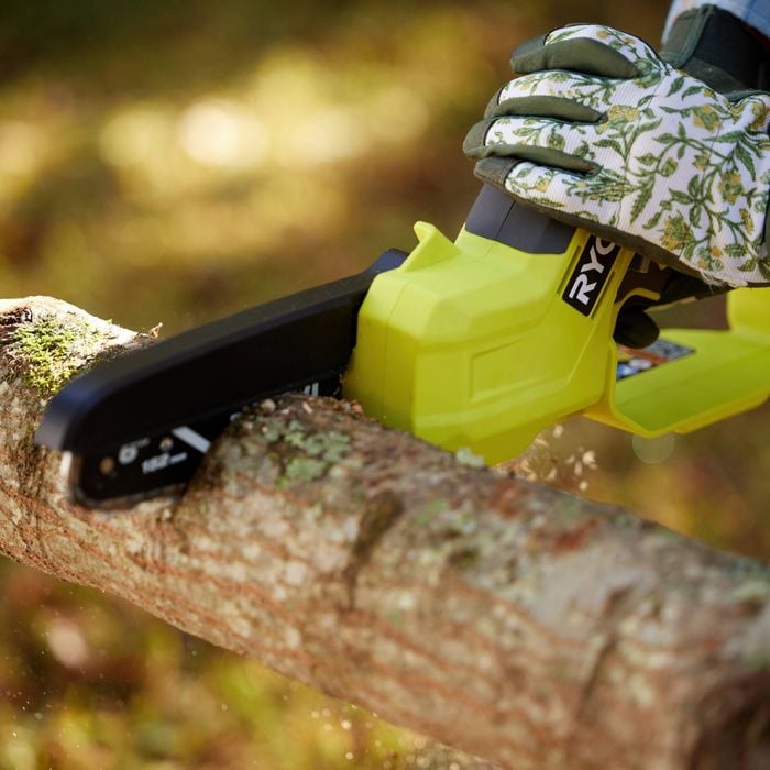 Ryobi 18 volt 10 inch chainsaw online