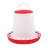 Rooster Farms 6kg Automatic Chicken Feeder - Poultry Hen Feeding Seed Bucket