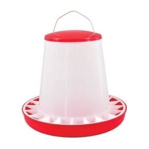 Rooster Farms 6kg Automatic Chicken Feeder - Poultry Hen Feeding Seed Bucket
