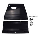 Machter Autoparts Bash Plate Sump Guard Set Fit For Toyota Prado GDJ150 GRJ150 KDJ150 2009-On Black