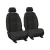 For Subaru Outback (BT) Wagon 2020-On Front Black Green Neoprene Seat Cover
