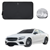 Front Windscreen Sun Shade for Mercedes-Benz E-Class 2017 - Current Coupe/Cabriolet (C238 A238) - Standard 150 x 85 cm - Black