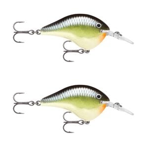 2x Rapala Dives to 8ft 5cm Crankbait Fishing Lures - Smash
