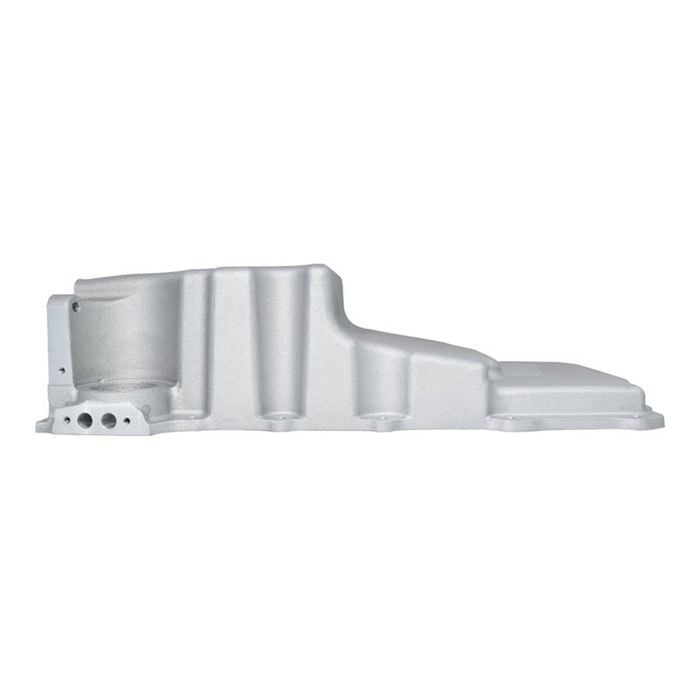 Oil Pan Sump GM LS Low Profile Cast Aluminium Raw Finish