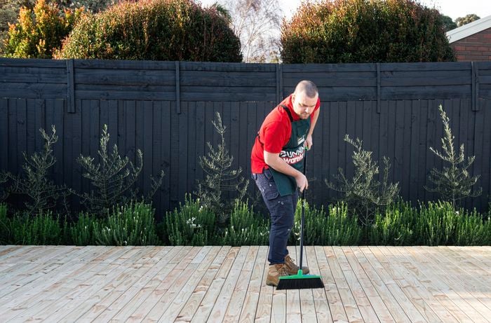 DIY- Step 2-How to paint a deck